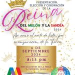 “FIESTA DEL MELÓN Y LA SANDÍA: ¡DESCUBRE A NUESTRA REINA 2024!”