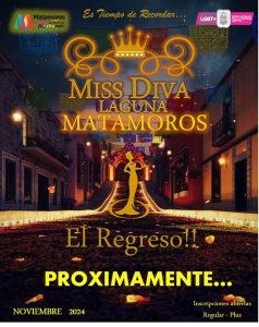 🌟👑 ¡PARTICIPA EN MISS DIVA LAGUNA MATAMOROS! 🌟👑