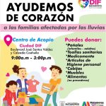 “💜 ¡AYUDA CON EL CORAZÓN! CENTRO DE ACOPIO EN CIUDAD DIF 📍”