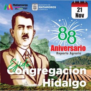 🌟 FELICIDADES, EJIDO “CONGREGACIÓN HIDALGO” 🌟