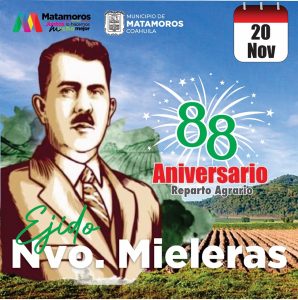 🎉 FELICIDADES, EJIDO “NVO. MIELERAS” 🌾