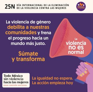 UNIDOS CONTRA LA VIOLENCIA DE GÉNERO