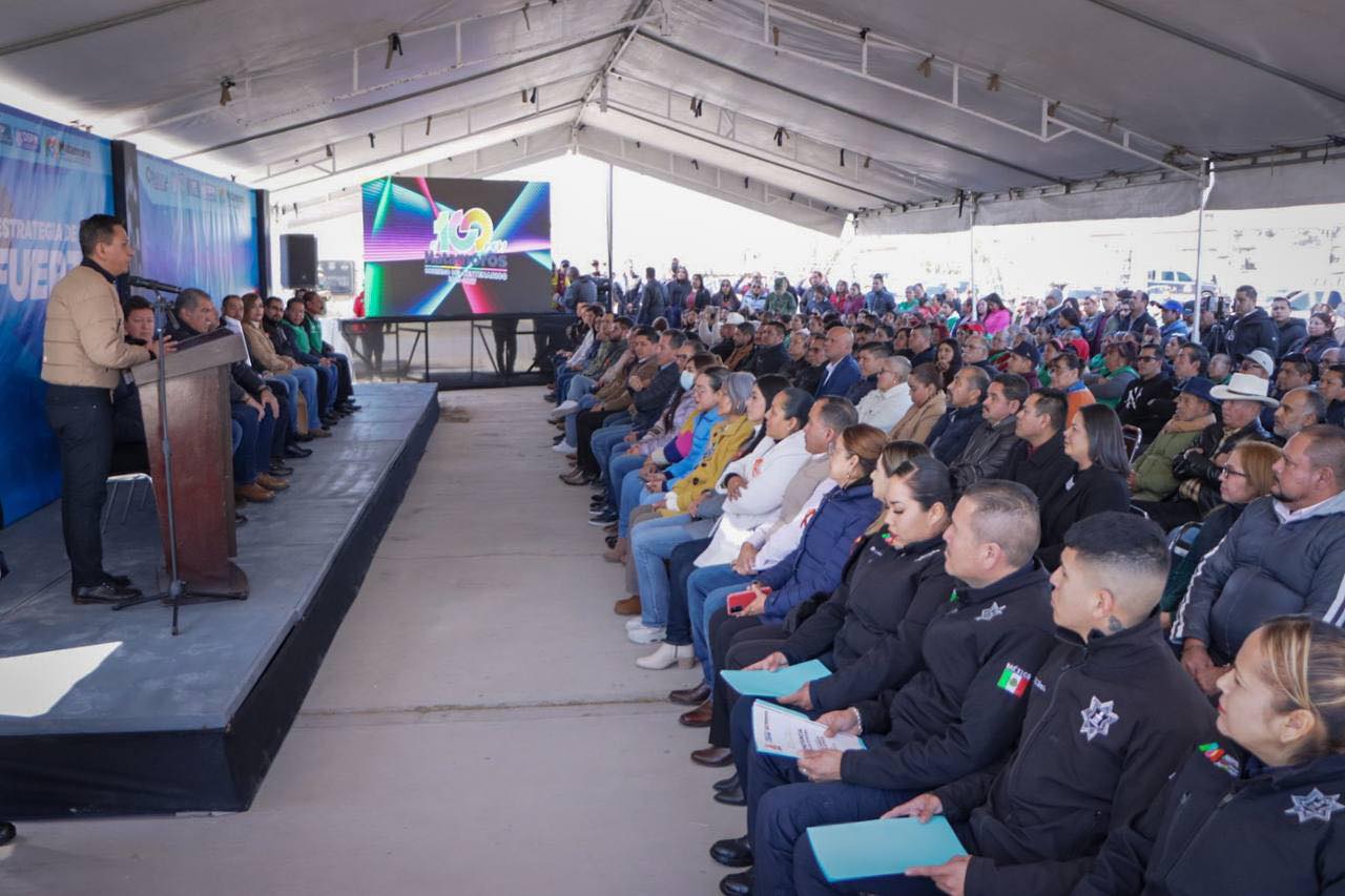 PRESENTACIÓN DE ESTRATEGIA DE ORDEN Y FUERZA🚔🚨