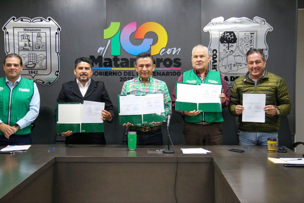 FIRMA DE CONVENIO DE COORDINACION DE ACCIONES ENTRE EL GOBIERNO DEL CENTENAR100, COAHUILA Y CERTTURC🖊📝