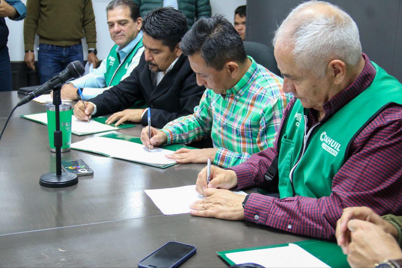 FIRMA DE CONVENIO DE COORDINACION DE ACCIONES ENTRE EL GOBIERNO DEL CENTENAR100, COAHUILA Y CERTTURC🖊📝