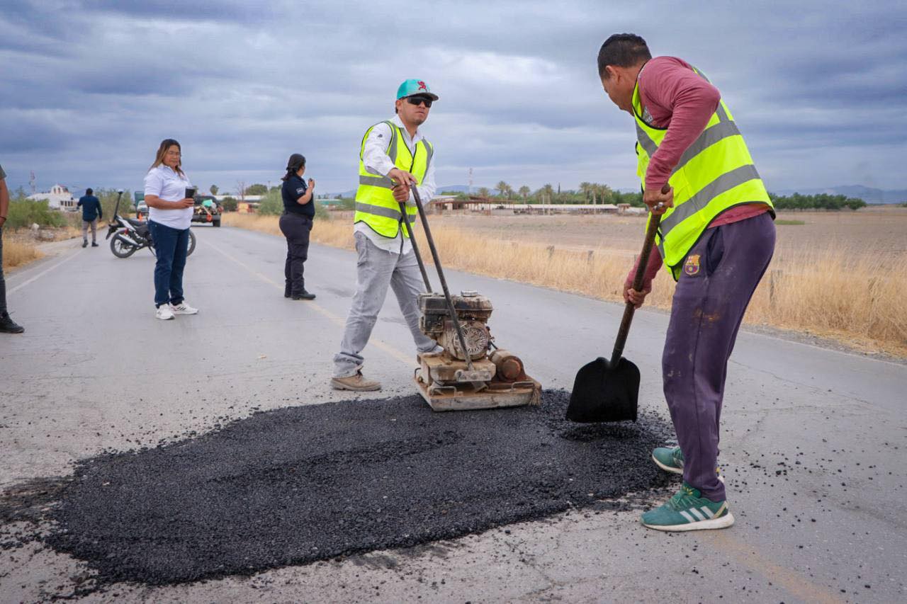 Bacheo de Carretera Purisima-La Partida🚧🦺